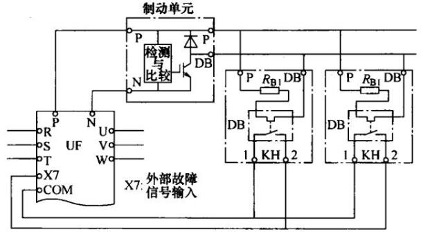 制动电阻并联